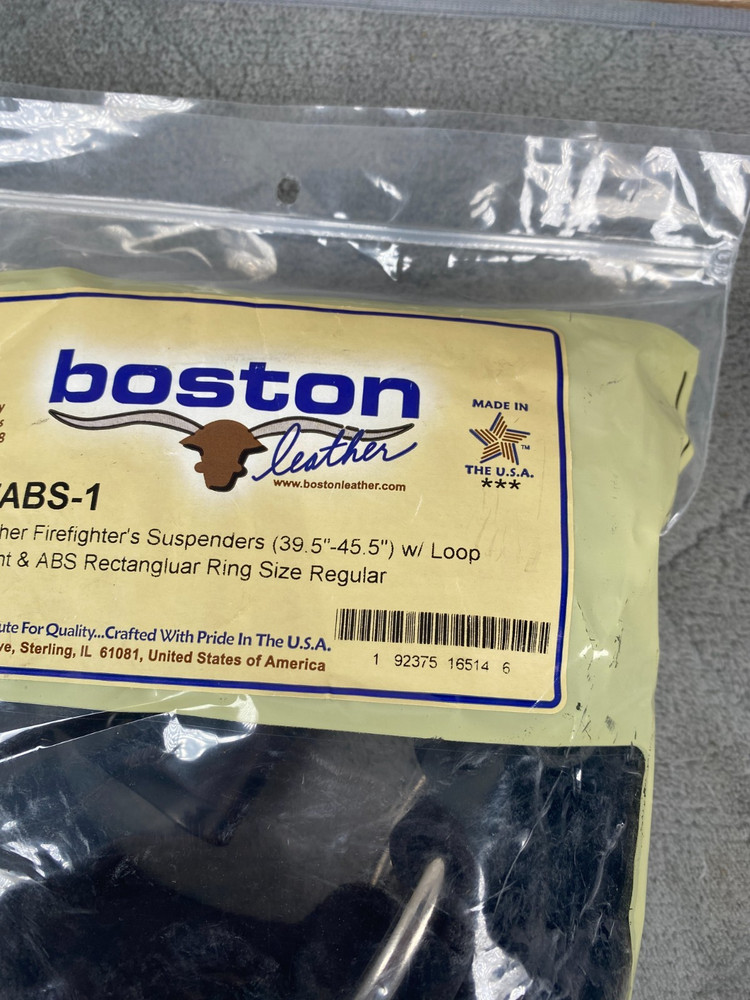 Boston Leather Model 9177 ABS-1 Firefighter Suspenders Loop Attachment