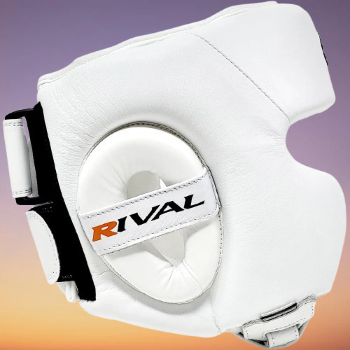 Genuine Leather Rival Boxing RHG Training Headgear - Professional Head guard.