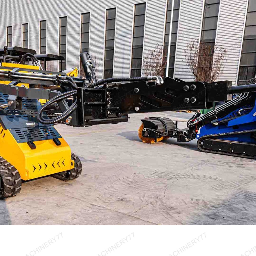 Hydraulic Breaker Attachment + Pile Driver Head for Dingo Skid Steer Loader