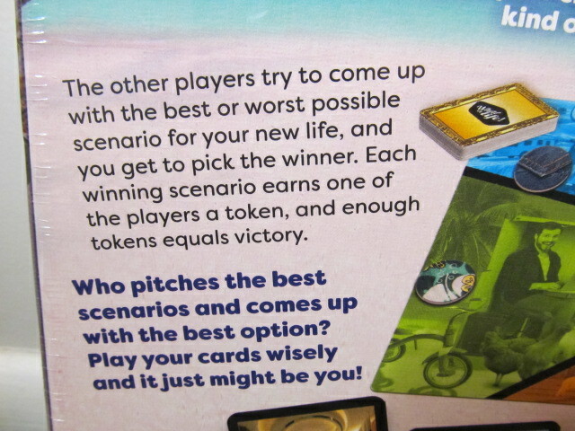 Tactic What A Life Card and Board Game