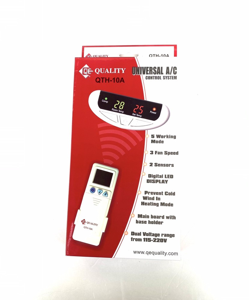 Universal AC Control System With Remote,Transform & Sensor For Mini-Split System