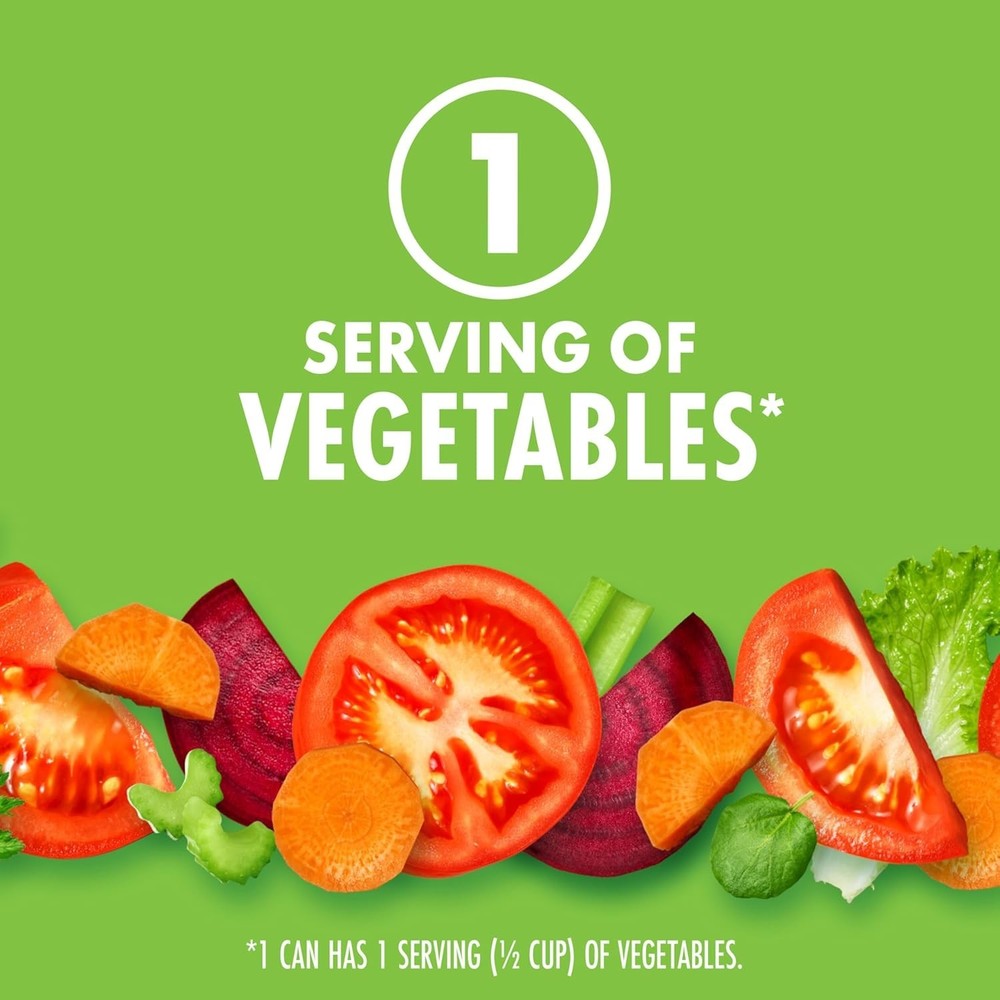 48-Pack 100% Vegetable Juice, 5.5 fl oz