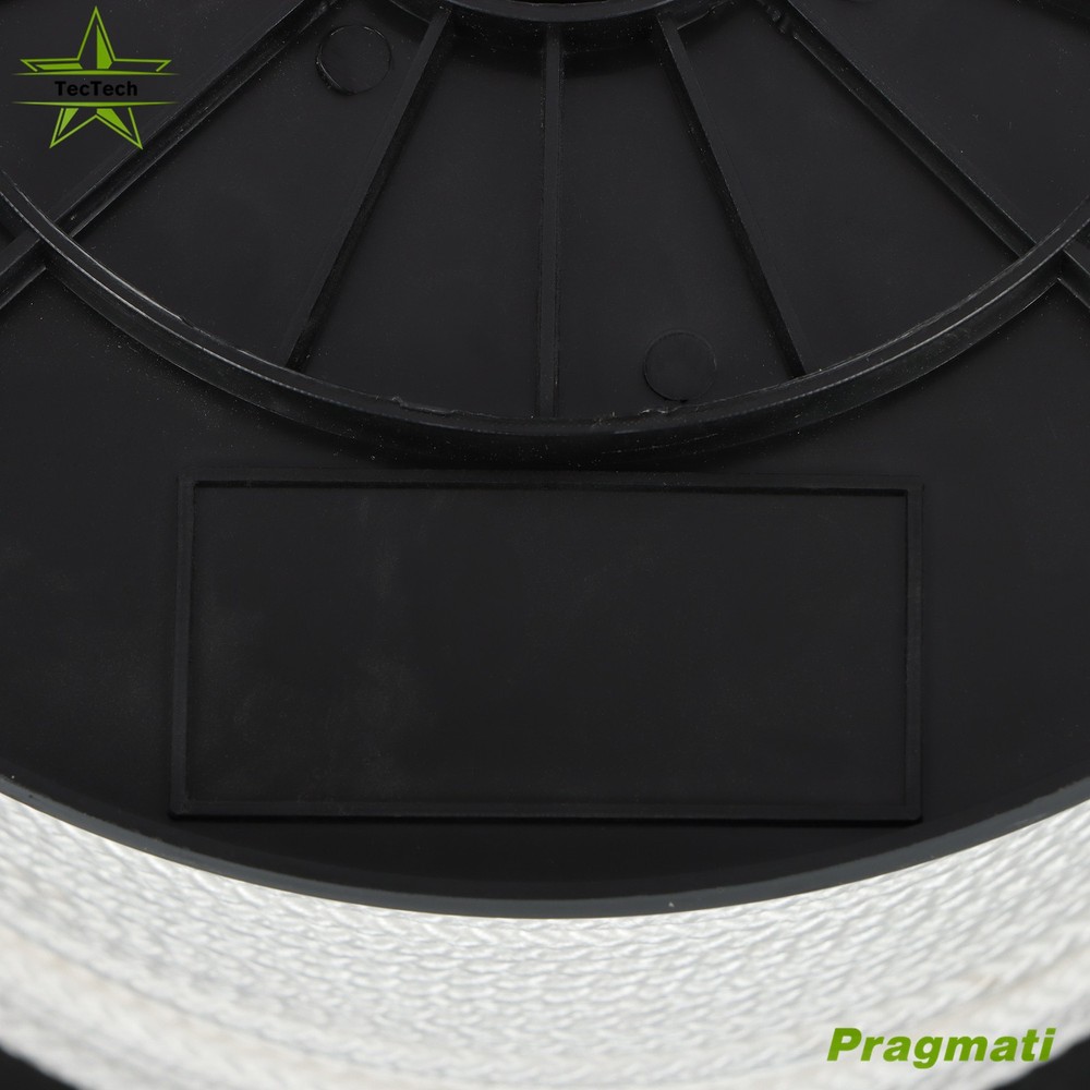 3/16 inch White Solid Braid Nylon Dacron Polyester Rope - 500 Foot Spool