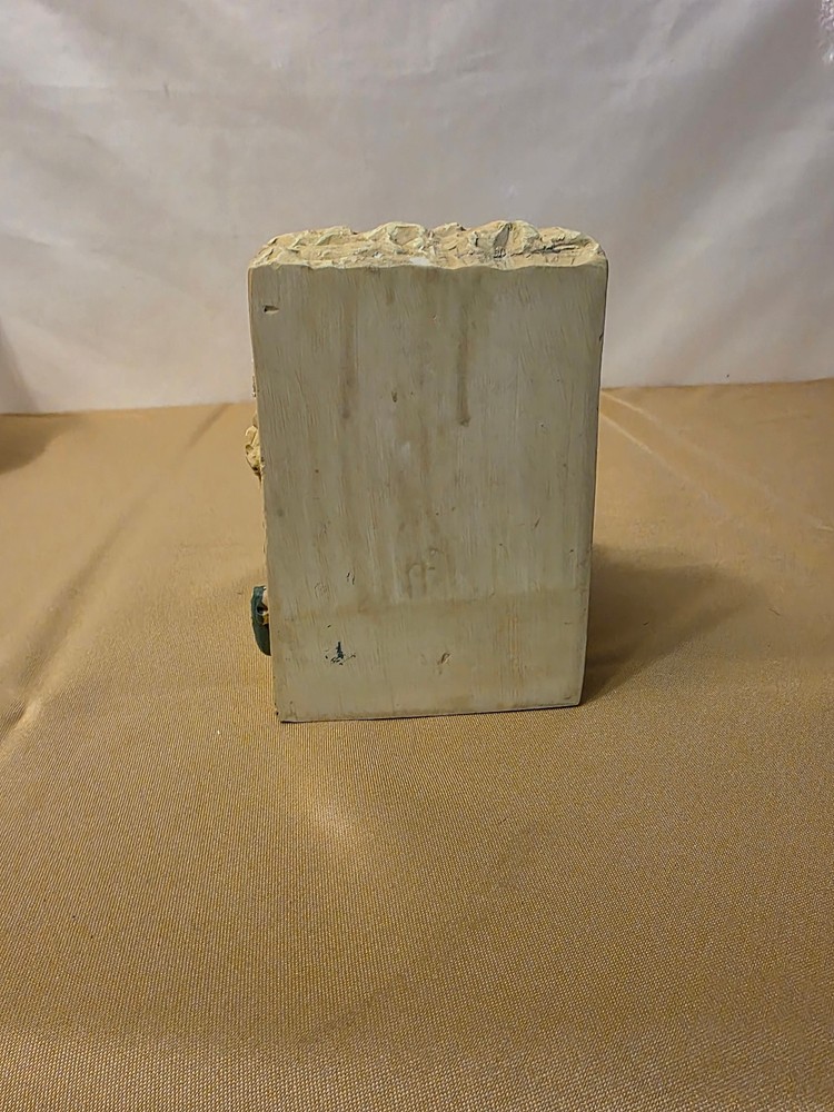 Vintage Bookend - Indian Mice in a Covered Wagon