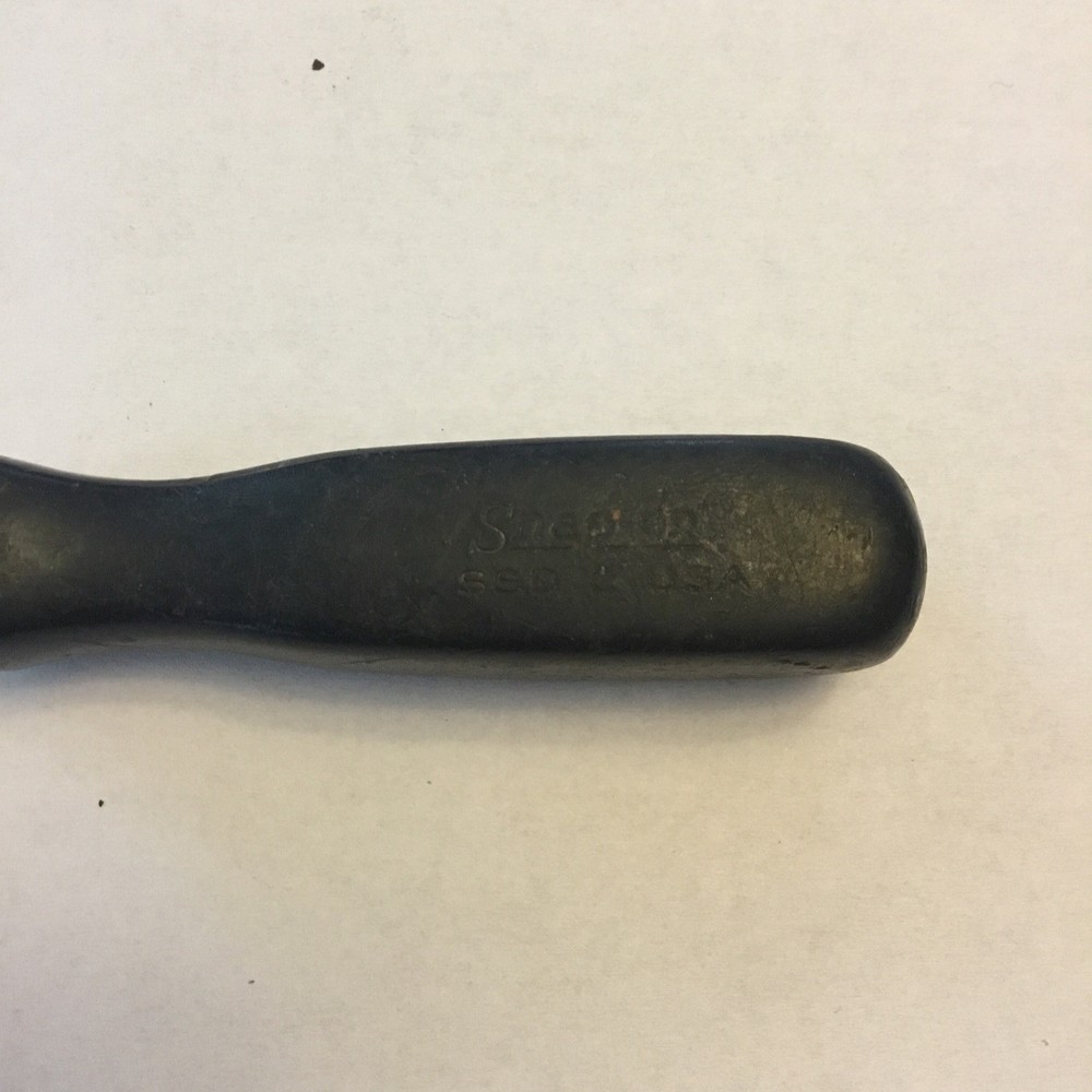 Snap-on Tools USA Flat Tip Slotted Screwdriver Hard Black Handle SSD2 Used