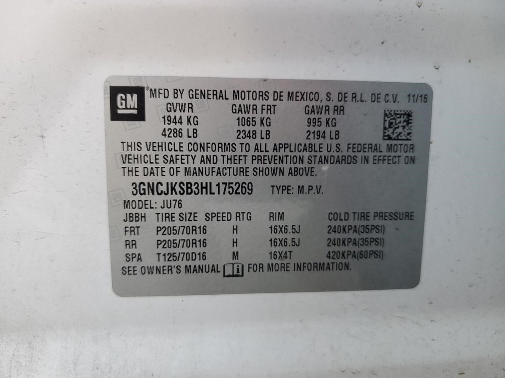 2013 - 2022 BUICK ENCORE Camera/Projector Camera Rear View Iftgate Mounted