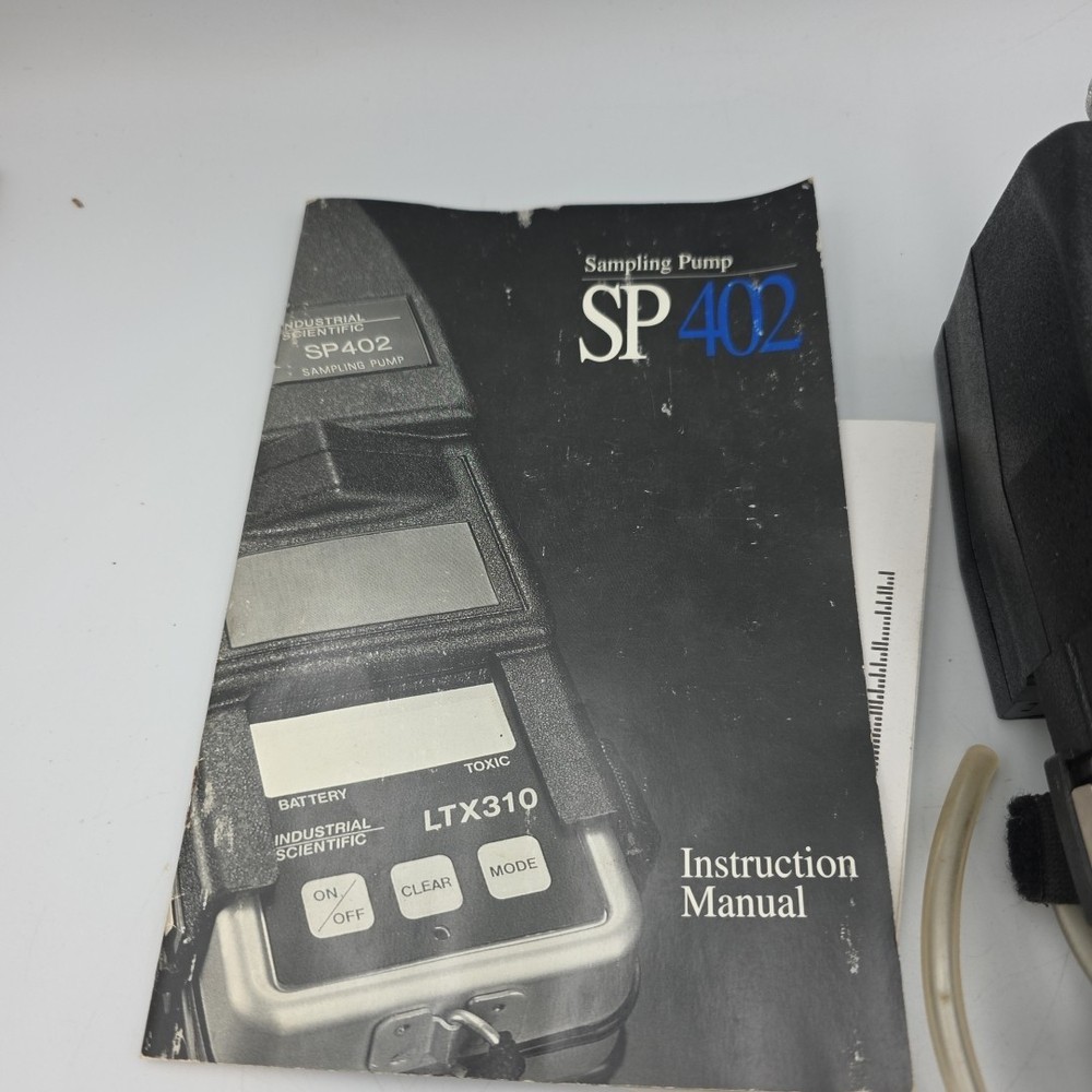 INDUSTRIAL SCIENTIFIC SP402 PERMISSIBLE SAMPLING PUMP