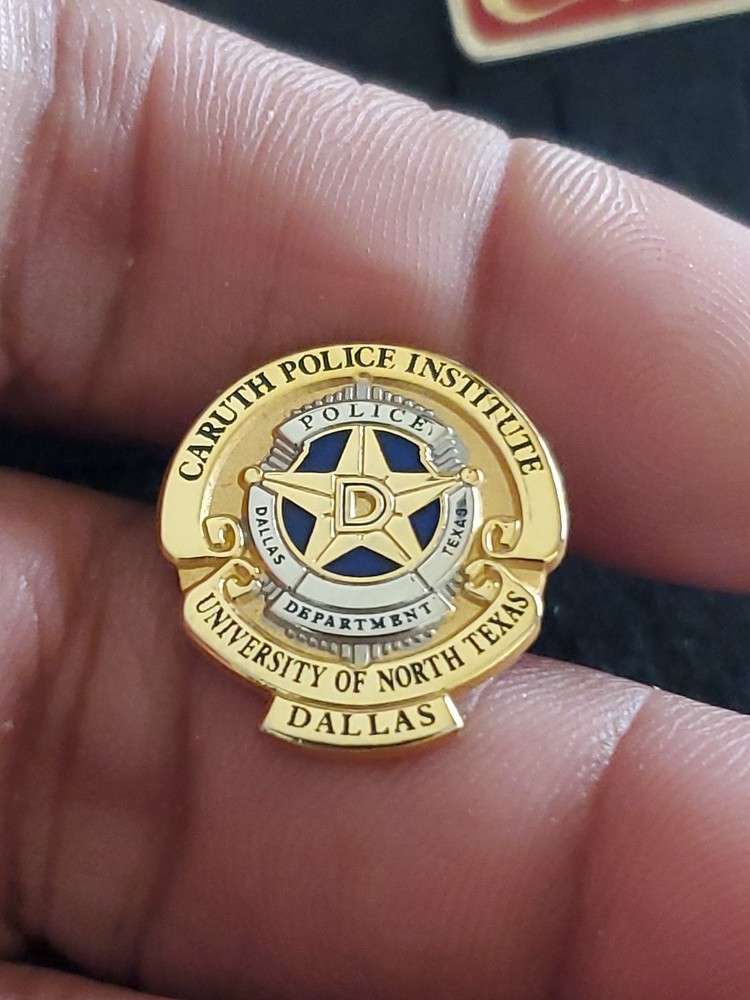 Dallas Police Texas Pin