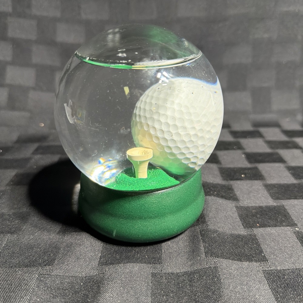 Golf Ball Water Globe Puzzle Brain Teaser