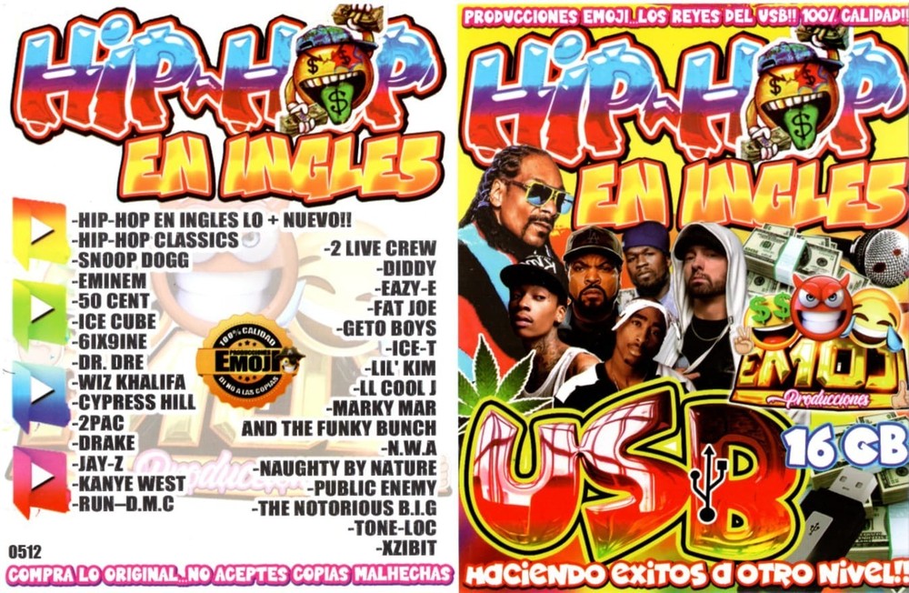 HIP HOP INGLES USB