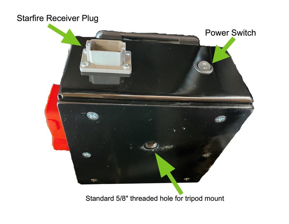 Battery powered RTK base station kit for John Deere