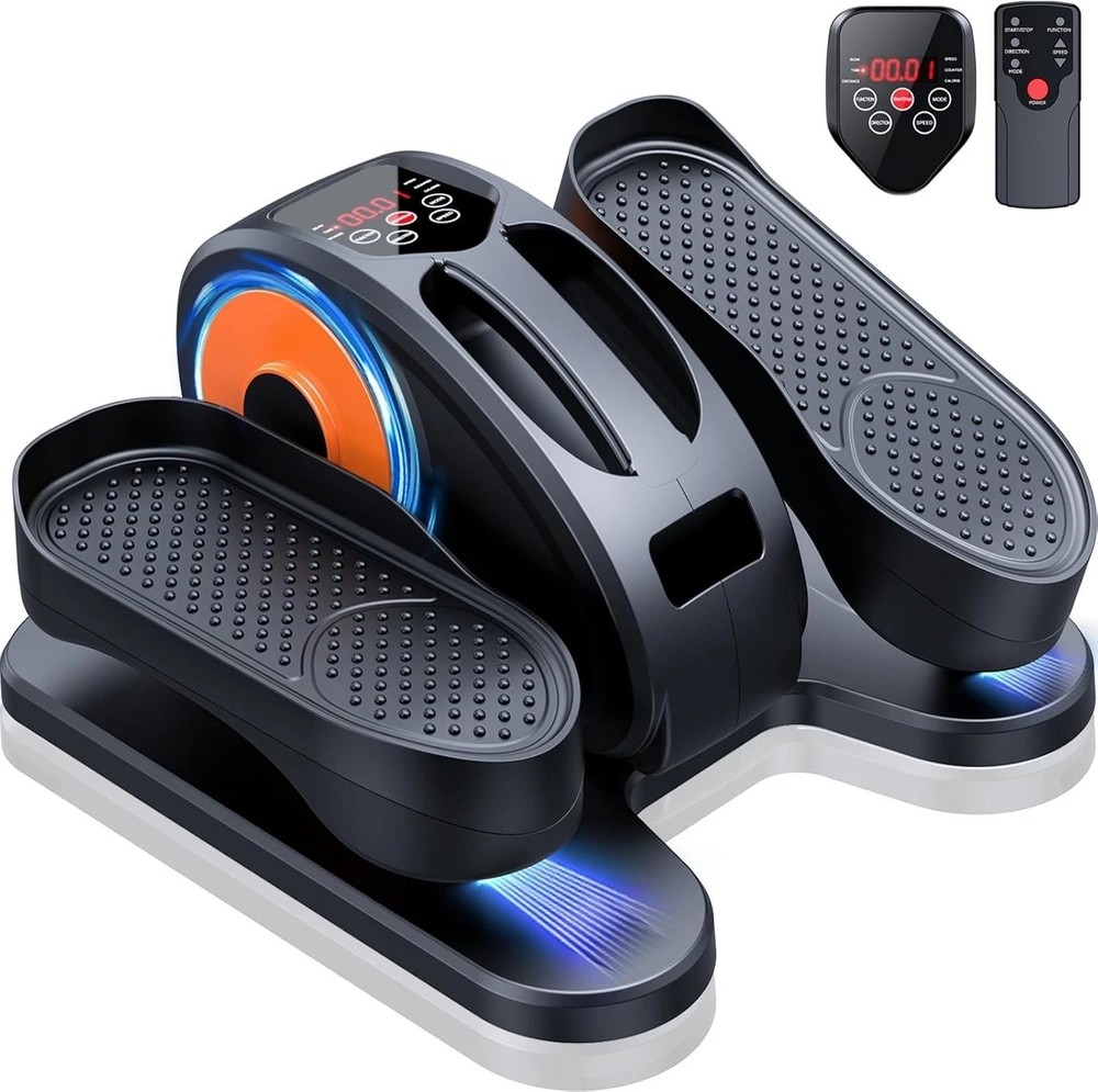 Portable Electric Under Desk Elliptical - Quiet & Adjustable