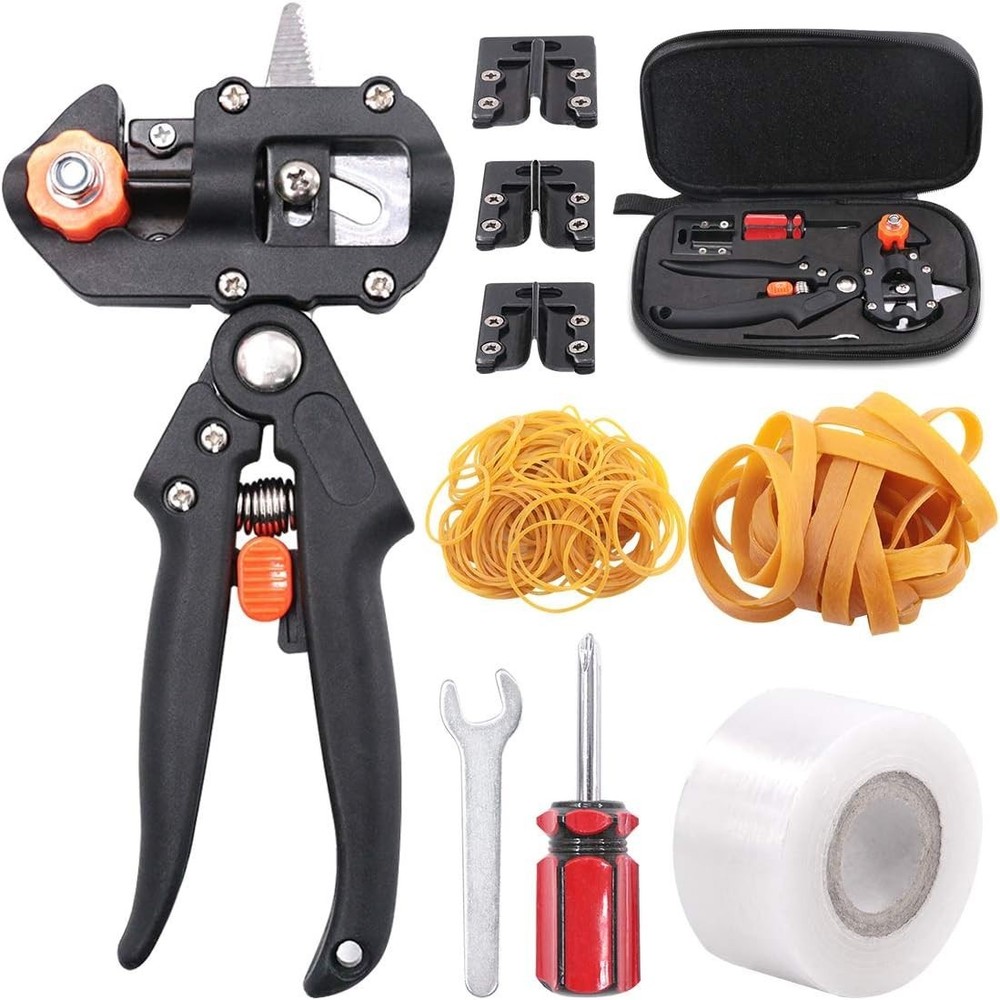 Professional Garden Fruit Tree Plant Pruning Shears Grafting Cutting Tool Kit...