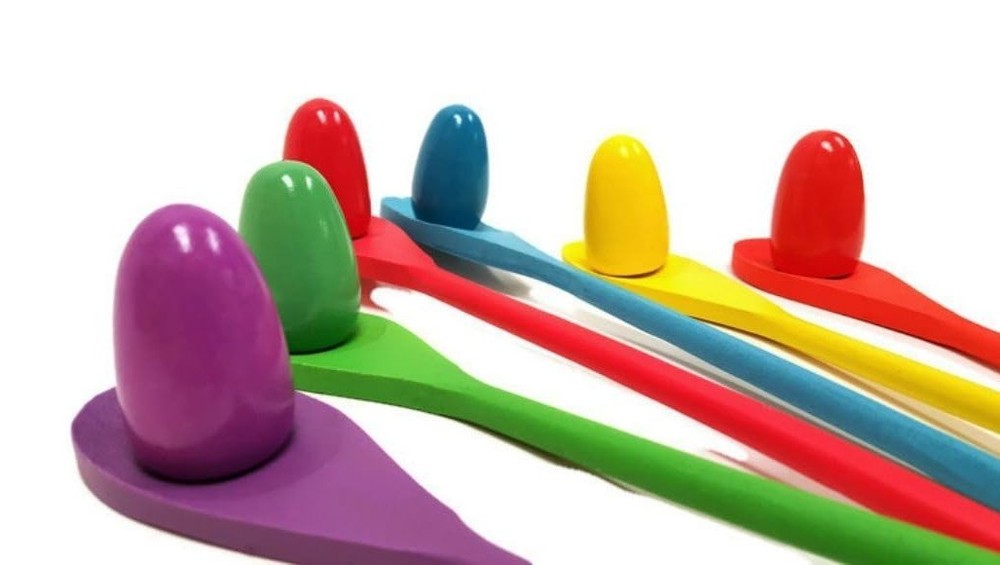 Egg & Spoon Race Kids Game (1 Set)