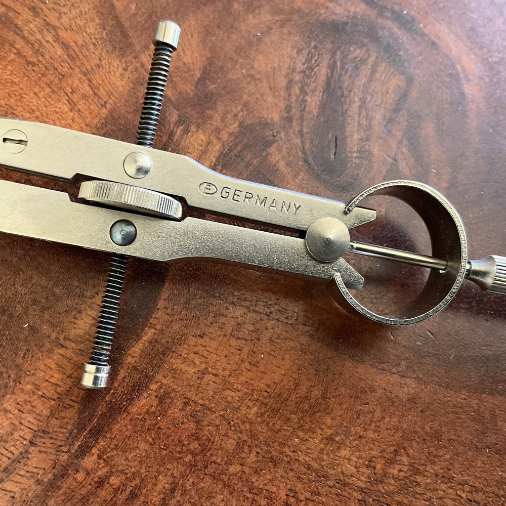 Vintage Fullerton 2116-01 Precision Drafting Compass - Germany