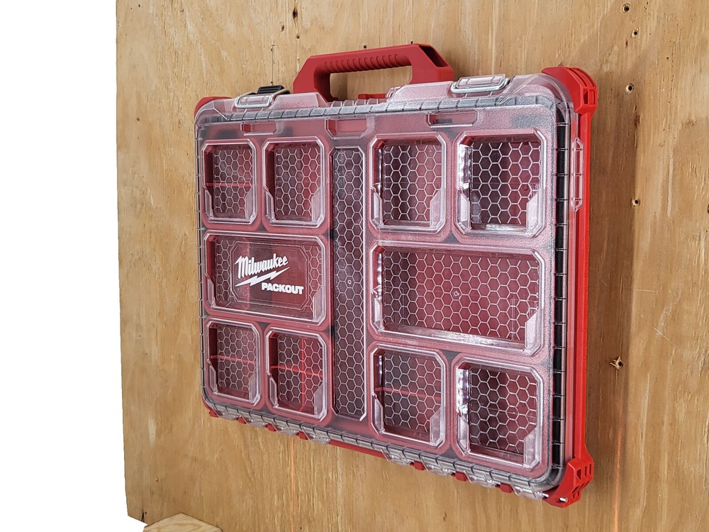 Milwaukee Packout Tool Case Box Wall Mount Hanging Cleats