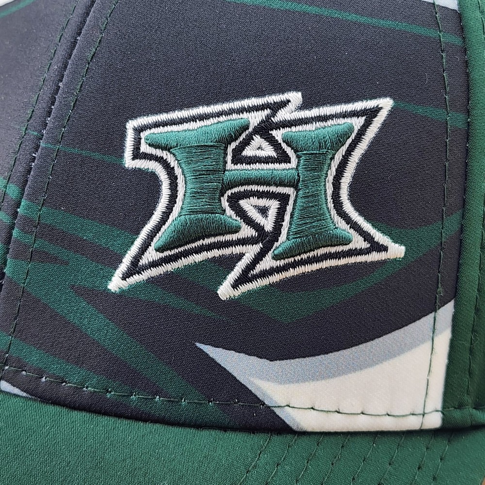 Hudson Hawks Hat, Green & White Cap, The Game, Strapback - NWT
