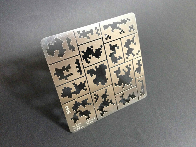 1/35 Modern AFV Digital Camo Stenciling Template Model Building Tool AJ0014