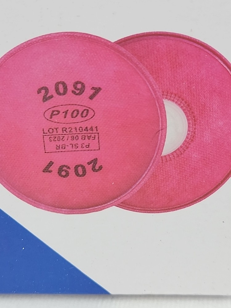 P100 Particulate Filter 2091 Multiple Compatibility 10 Pieces Sealed