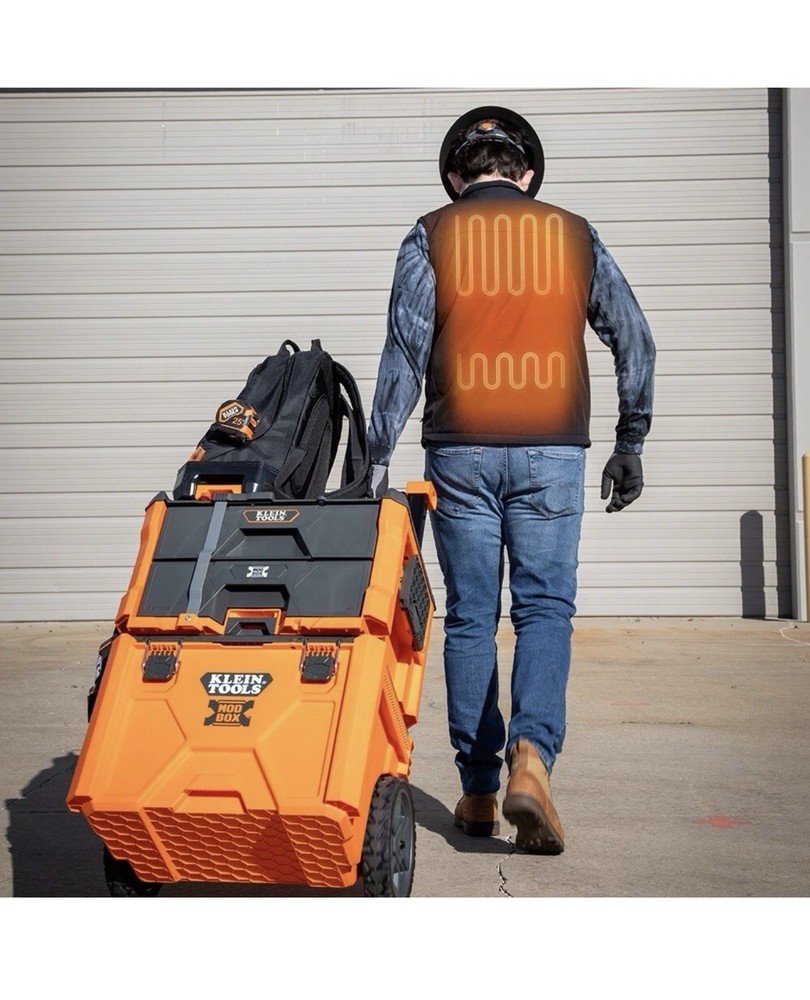 Klein Tools 60953 Heated Base Layer Vest, Medium