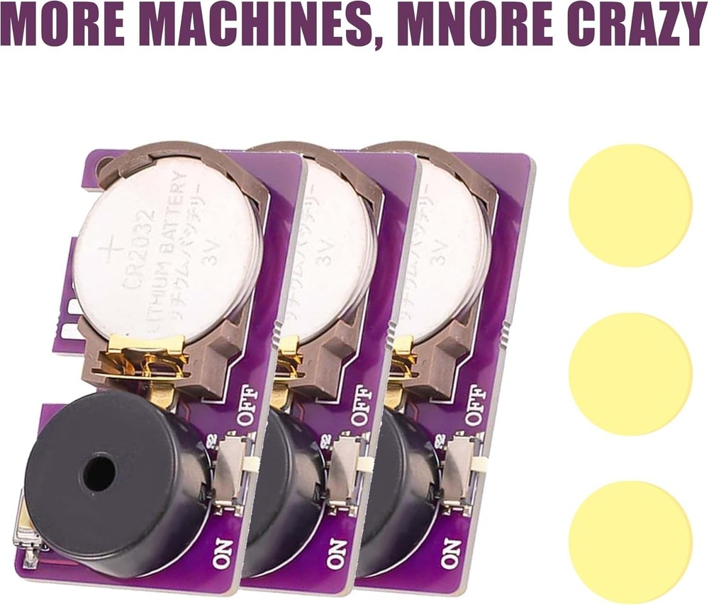 3Pcs Noise Maker Prank Set 16 Sounds Discreet Hidden Beeping Devices