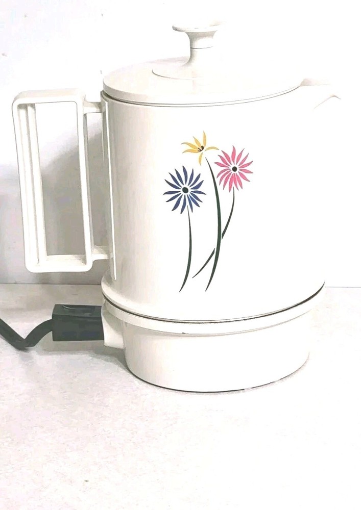 Regal Automatic 5 cup Poly Hot Pot Detachable Cord Retro