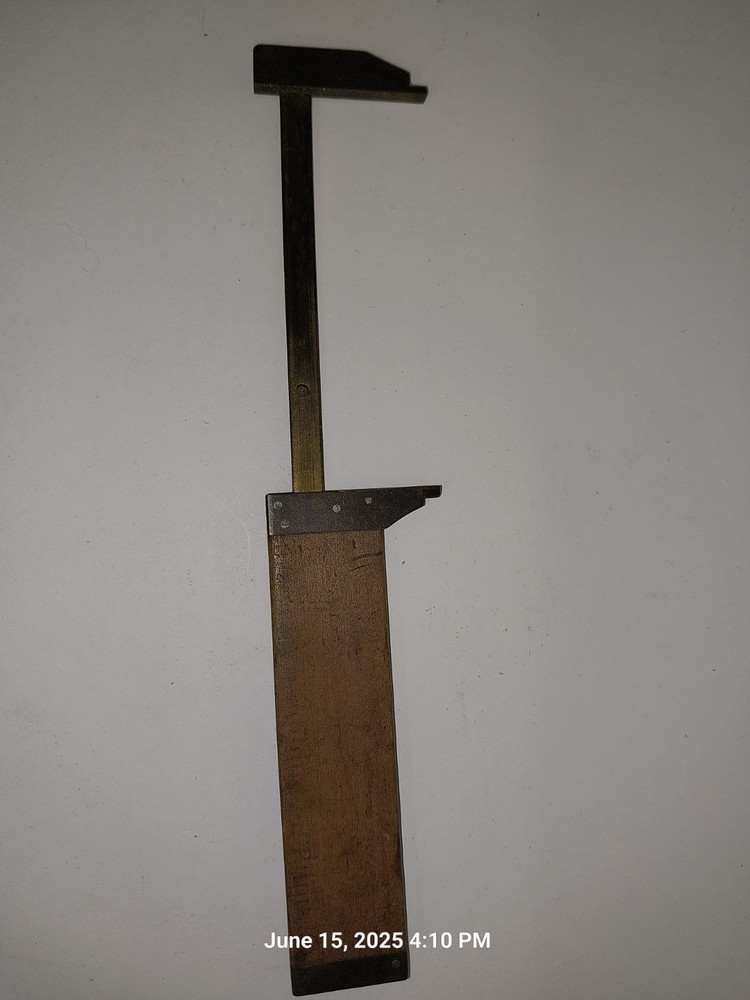 Wooden Caliper 3", Antique