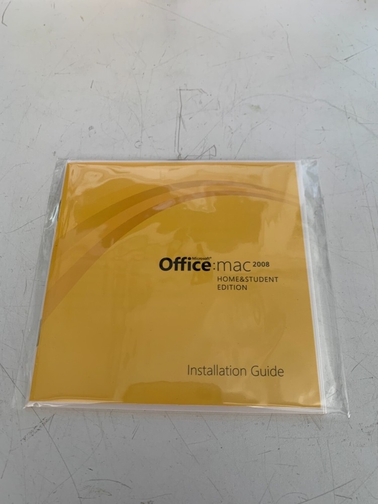 Microsoft Office Mac 2008 Home and Student Edition