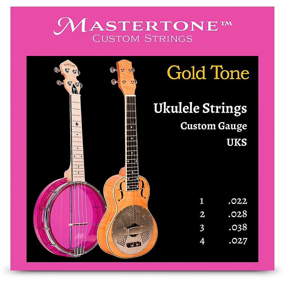 Gold Tone UKS 3 Pack Ukulele Strings