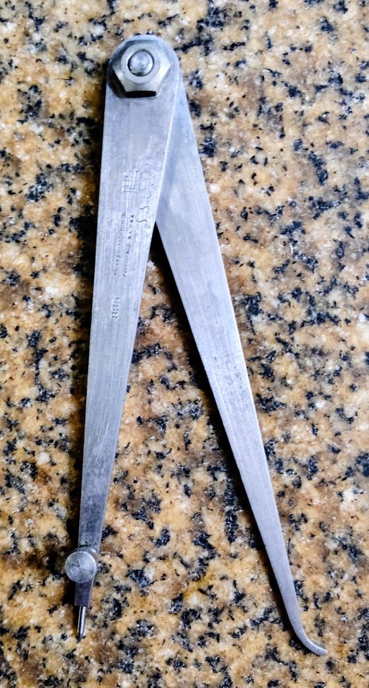 🗽BROWN AND SHARPE NO. 835 HERMAPHRODITE CALIPER