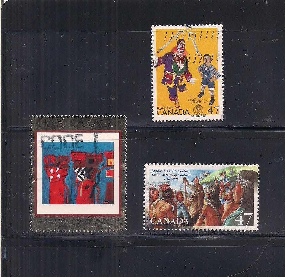 Canada #1915-1917  used  Vf