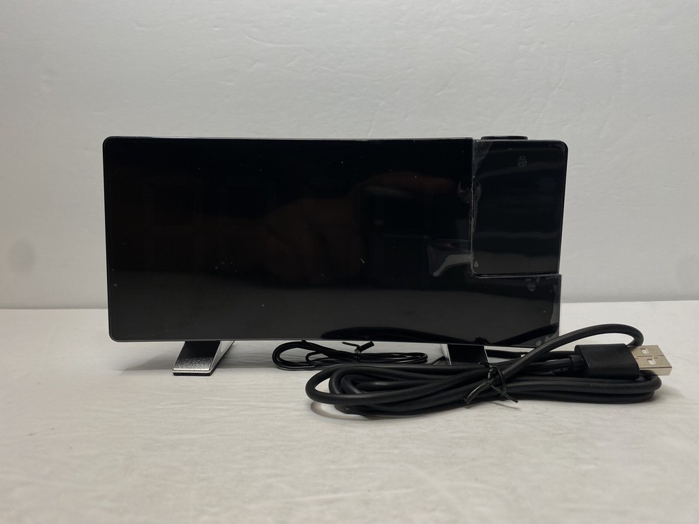 6" Digital LED Alarm Clock with Dimmer (Mirror Design)