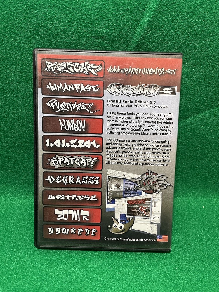 Graffiti Fonts 2.0 Edition￼