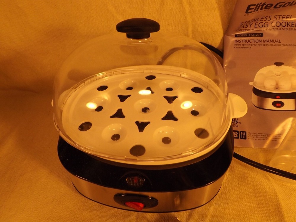 Elite Gourmet Easy Egg Cooker MAXI-MATIC