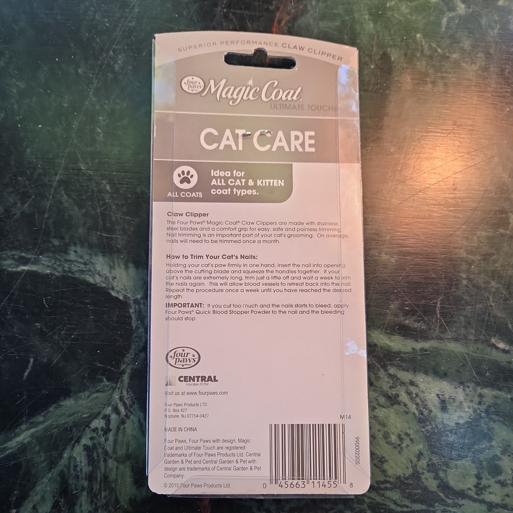 FOUR PAWS MAGIC COAT CAT CLAW CLIPPER - Red