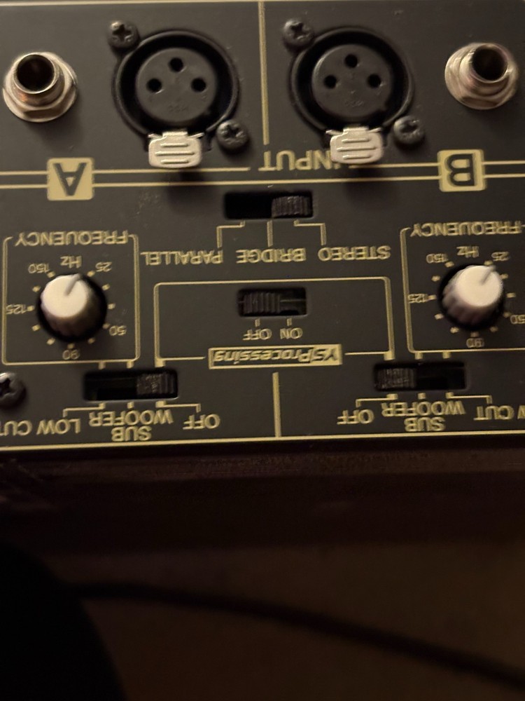 3 Yamaha P5000S Power Amplifier's