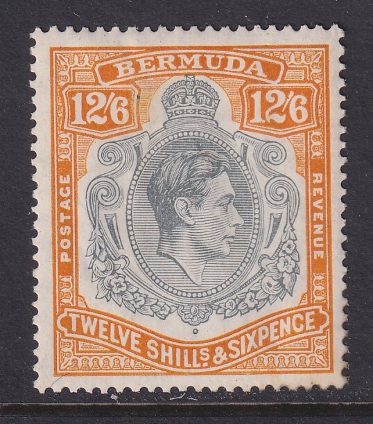 Bermuda, SG 120a, MNH (streaky)