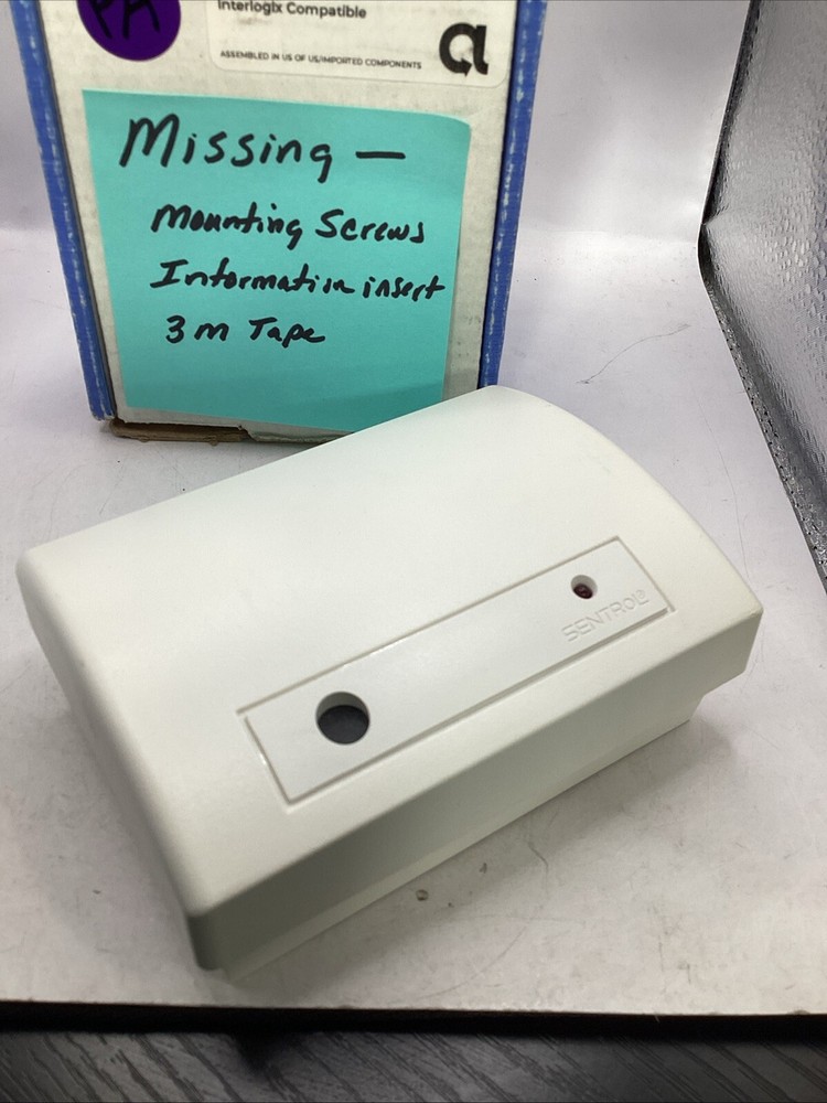 Alula RE109 Glassbreak Interlogix Compatible Security Sensor 🟣 *missing parts*