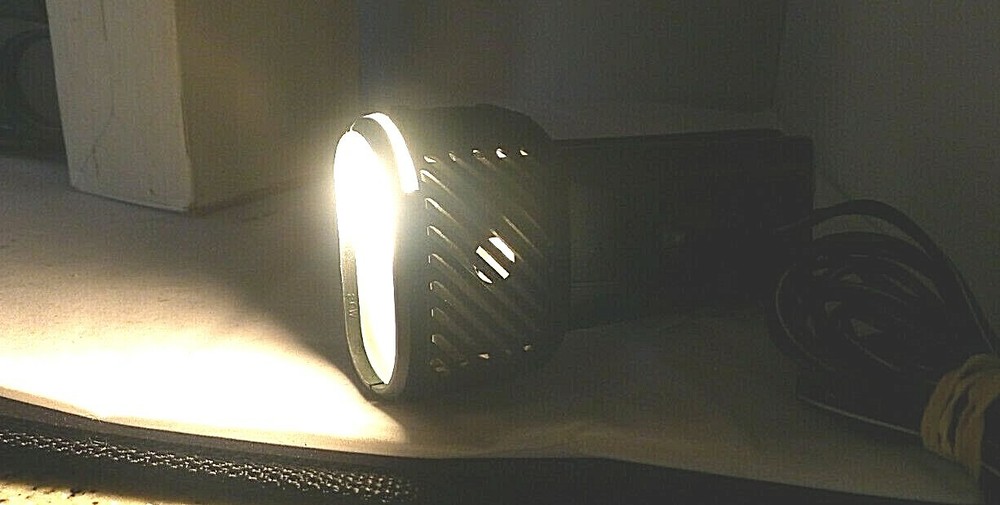 AZTEC VIDEO Camcorder Light +Hot Shoe Extender Vintage - TESTED