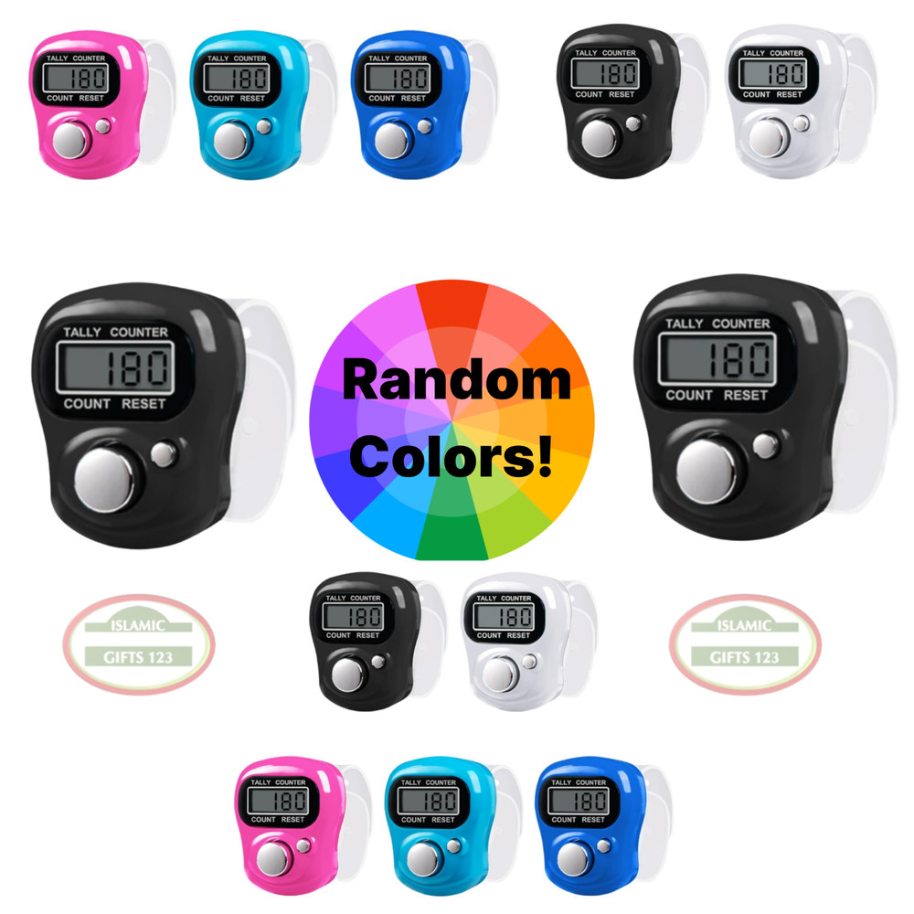 Electronic Finger Counter Resettable 5 Digit LCD Electronic Digital Display Gift