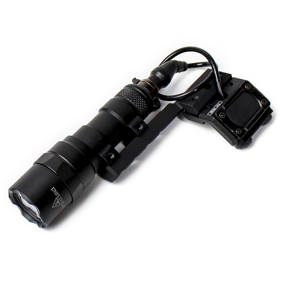 Tactica M300B LED White Weaponlight + Mod Button Pressure Switch + Light Mount