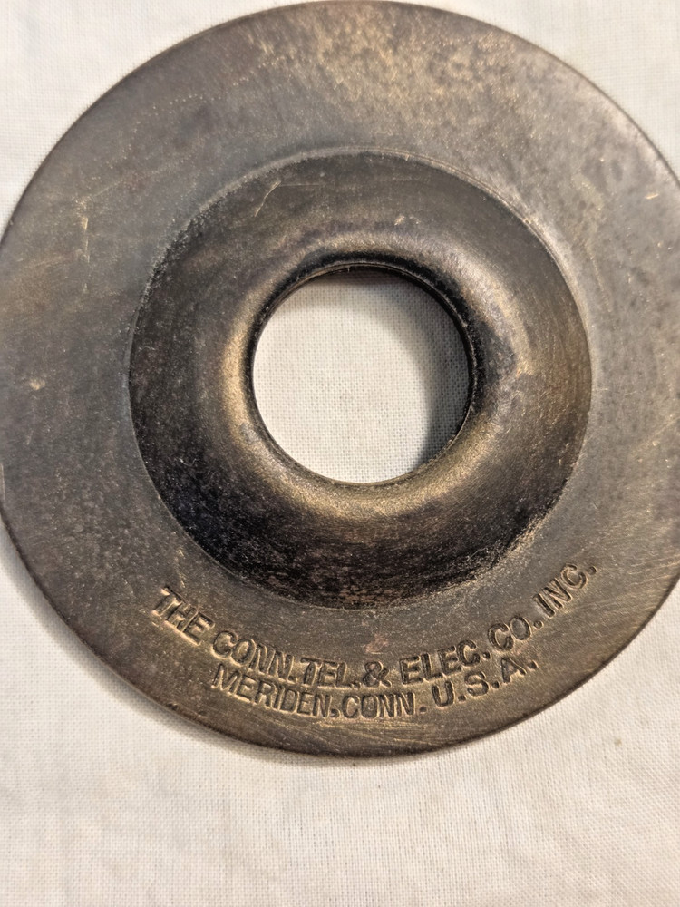 Lot Of Four Telephone Transmitter Plates