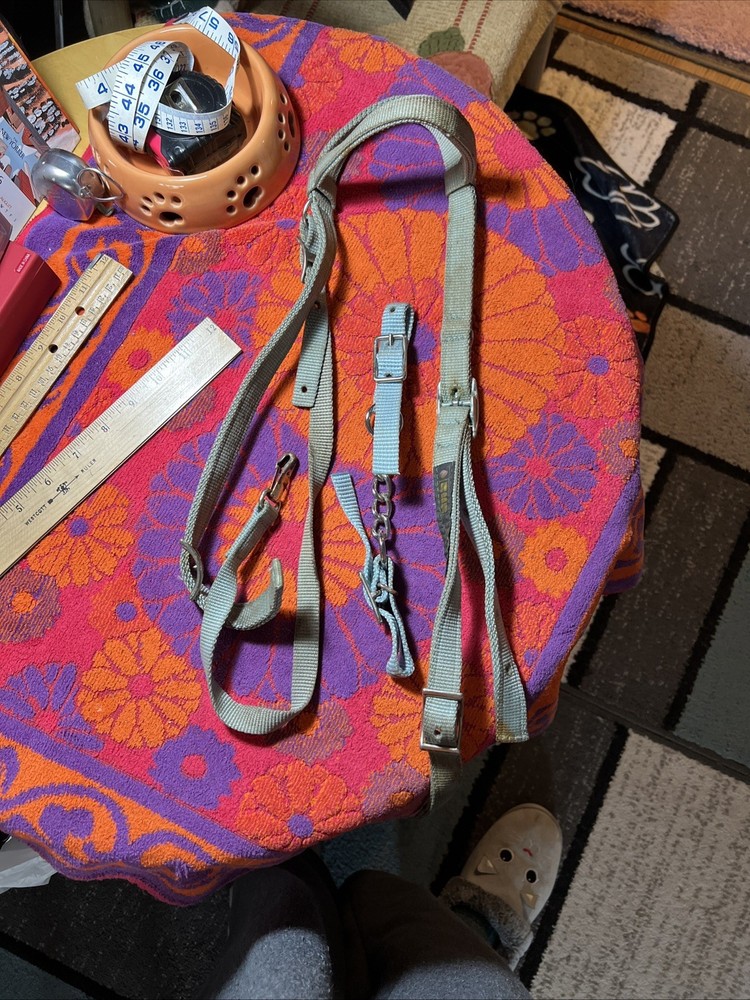 Nylon Headstall, Throat Latch, new Chin Strap