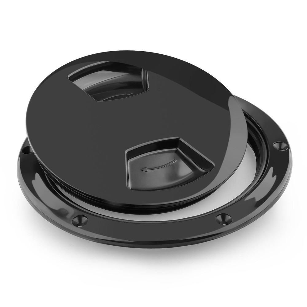 Marine Boat RV BLACK 5\\\\\\\\\\\\\\\\\\\\\\\\\\\\\\\" Access Cover Out Deck