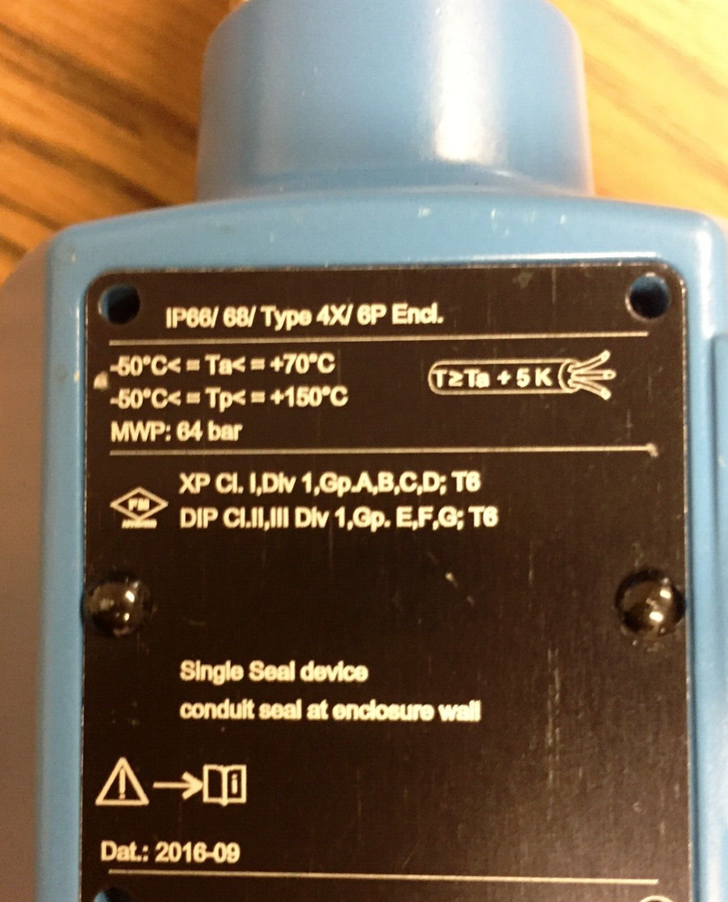 Endress+Hauser FTL50-QGM2AA2E5A Liquiphant Level Switch Sensor