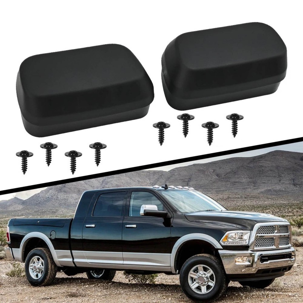 For Dodge Ram Crew Cab Running Board End Cap 68193113AA Replacement 2-Pack