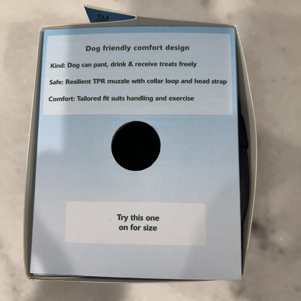 New Baskerville Ultra Muzzle Size 4 - Adjustable & Comfortable - Black