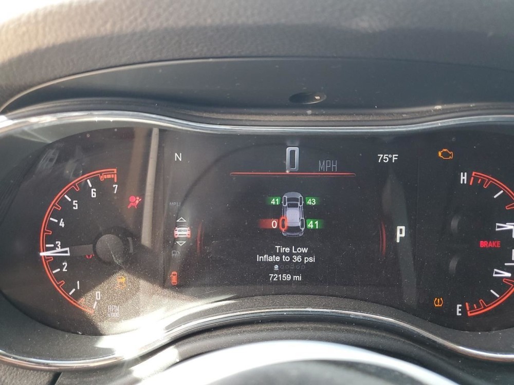 Temperature Control Front Control 5.0" Display Screen Fits 14-15 DURANGO 2447852