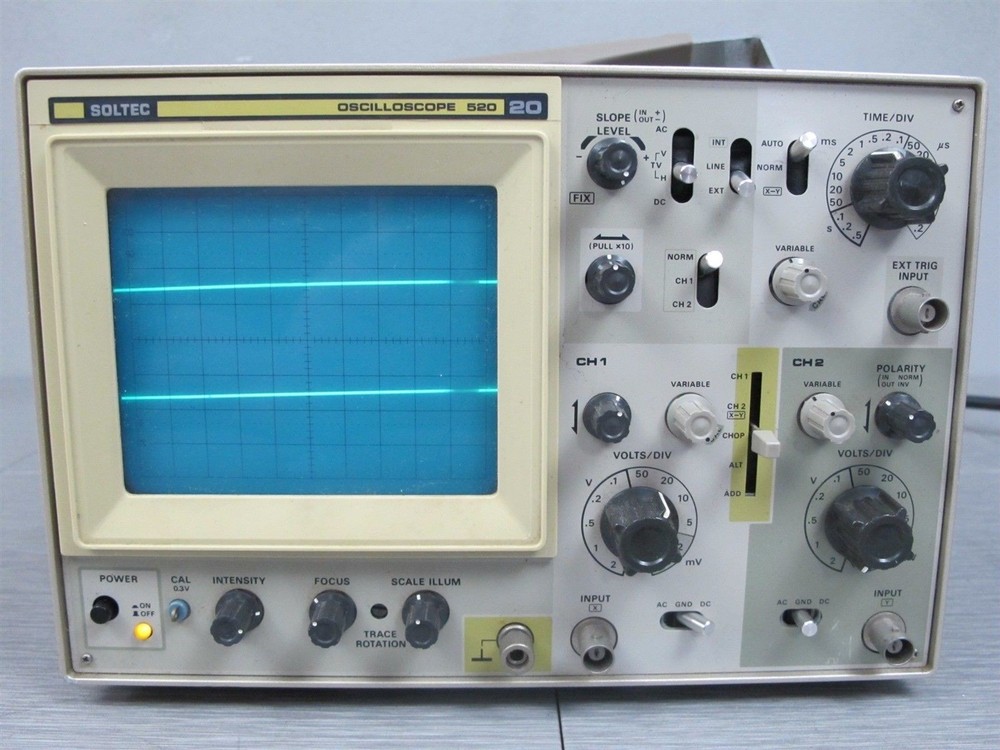 Soltec 520 Oscilloscope 520-20