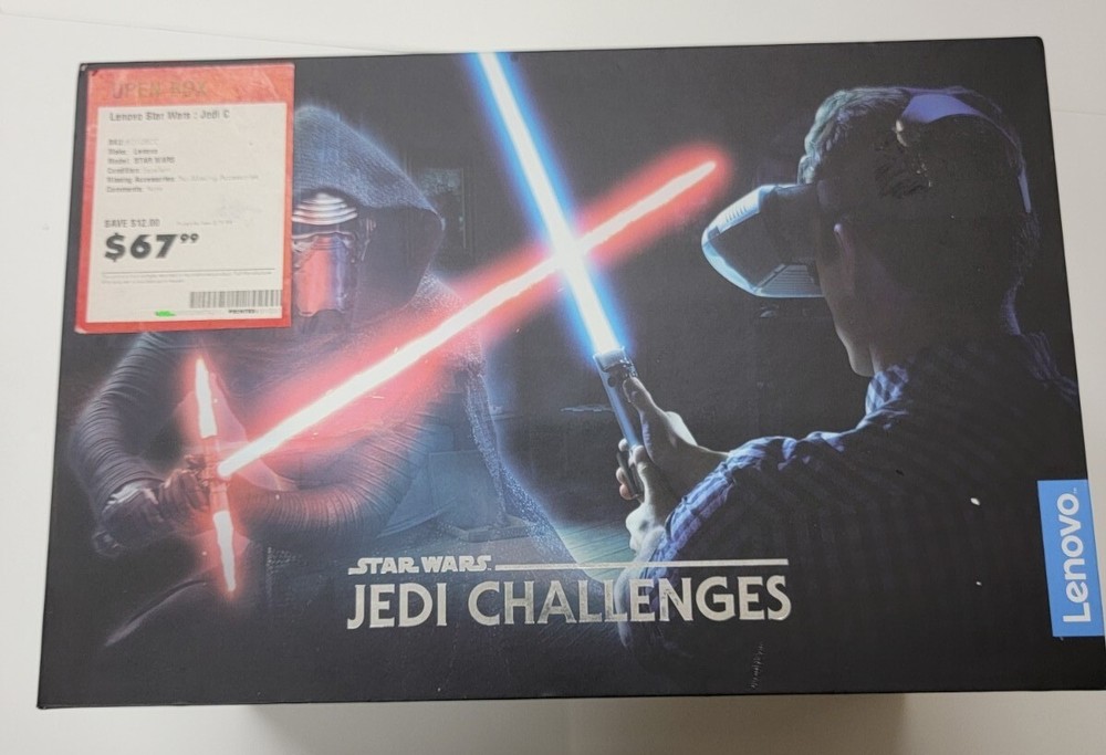 Lenovo Star Wars Jedi Challenges AR Headset w. Lightsaber Controller
